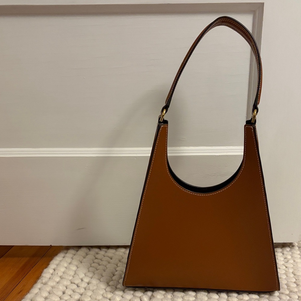 Staud Leather Shoulder Bag